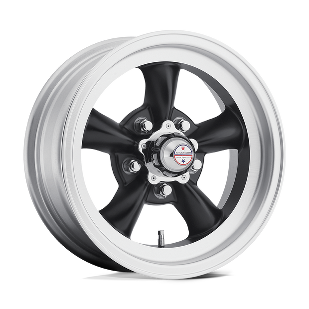 American Racing Vintage VN105 Torq Thrust D 15x7 5x114.3 S-BLK MACH - VN1055765B