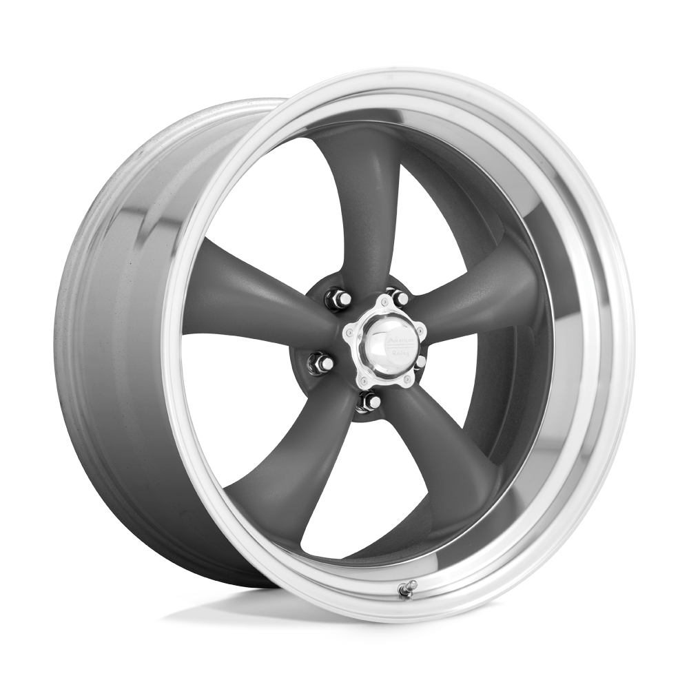 American Racing Vintage VN215 Classic Torq Thrust Ii 18x10 5x127 M-GRY MACH-LP - VN2158173