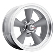 American Racing Vintage VN309 Tt O 17x8 5x114.3 SLV MACH-LP - VN3097865