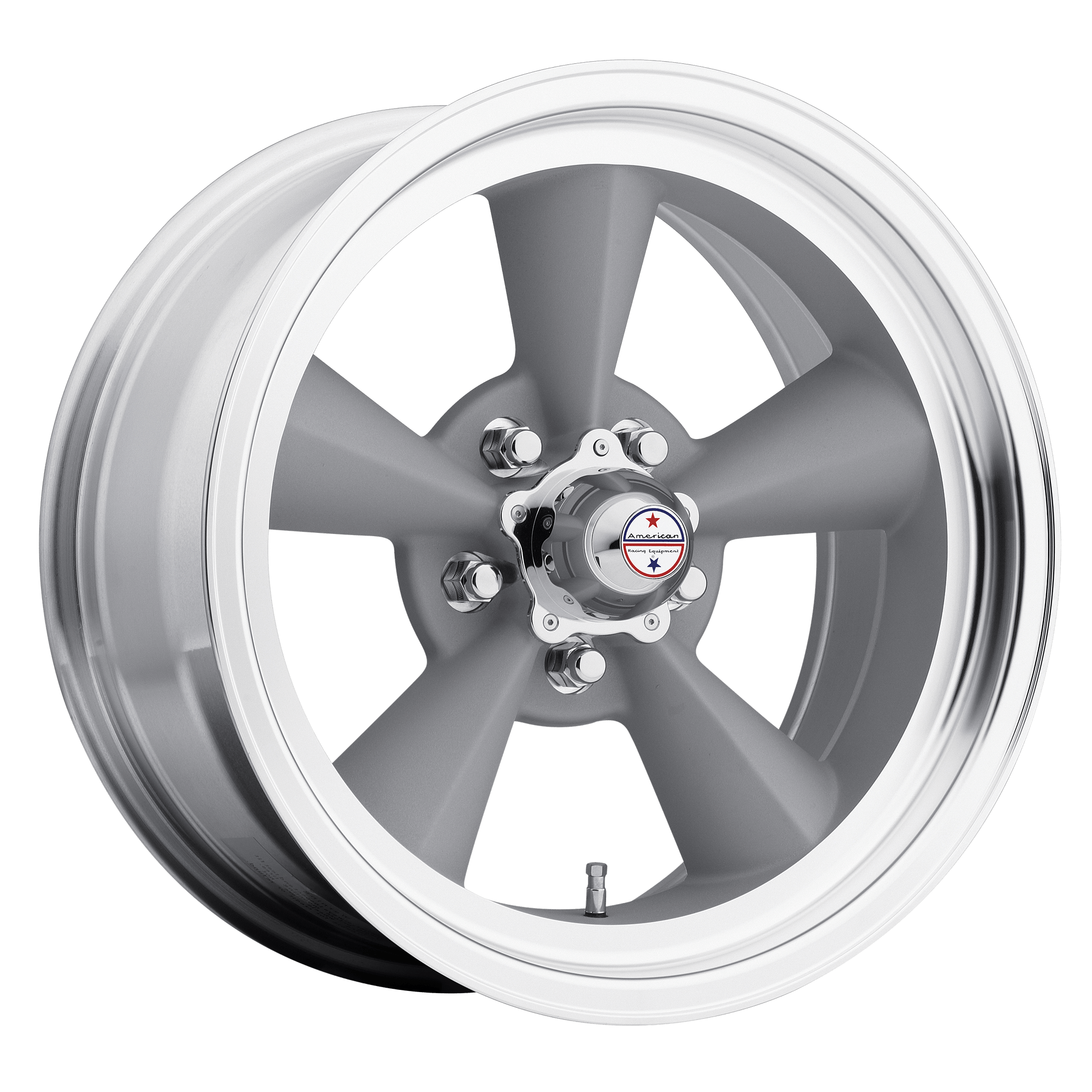 American Racing Vintage VN309 Tt O 17x7 5x127 SLV MACH-LP - VN3097773