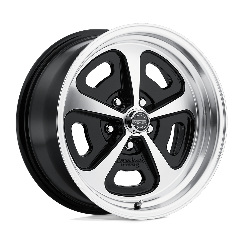 American Racing Vintage VN501 500 Mono Cast 17x9 5x120.65 G-BLK MACH - VN50179034512