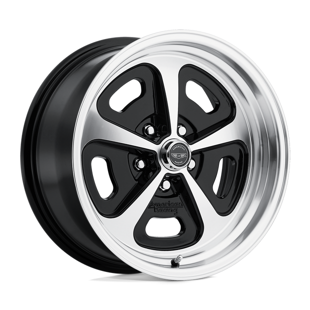 American Racing Vintage VN501 500 Mono Cast 15x7 5x120.65 G-BLK MACH - VN50157034500