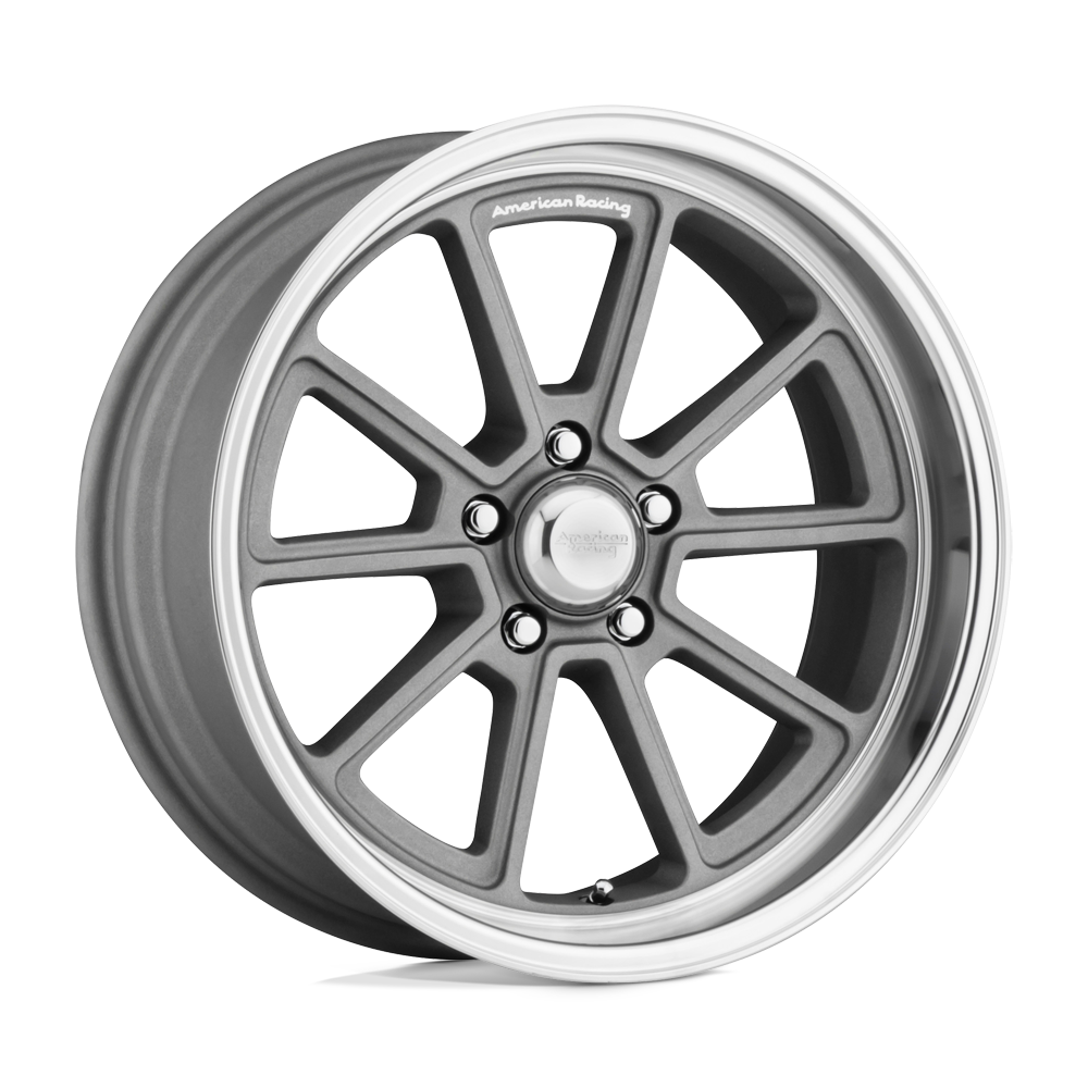 American Racing Vintage VN510 Draft 18x10 5x120.65 VINTAGE SLV DIA LP - VN51081034412