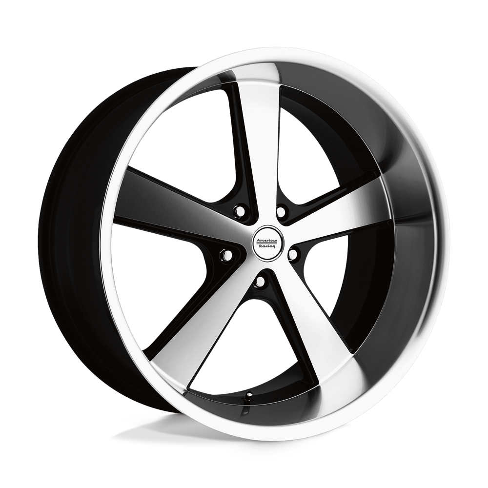 American Racing Vintage VN701 Nova 20x10 5x127 G-BLK MACH - VN70121050318