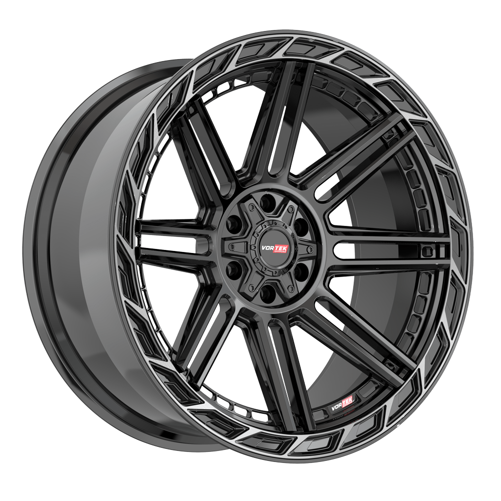 Vortek VRP-501 20x9 5x139.7/5x150 ET 18 (Black Diamond Cut Ring With Dark Tint) - 5012094418BDCTR