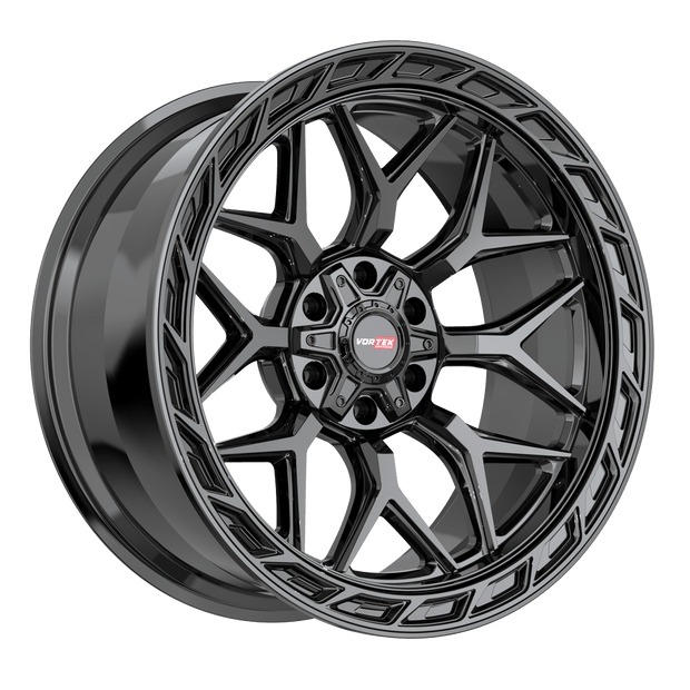 Vortek VRP-504 20x9 6x135/6x139.7 ET 18 (Gloss Black) - 5042095718GB