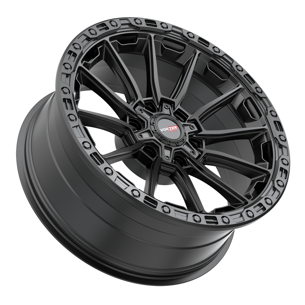 Vortek VRT-601 24x10 6x135/6x139.7 ET -12 (Matte Black) - 601241057-12MB