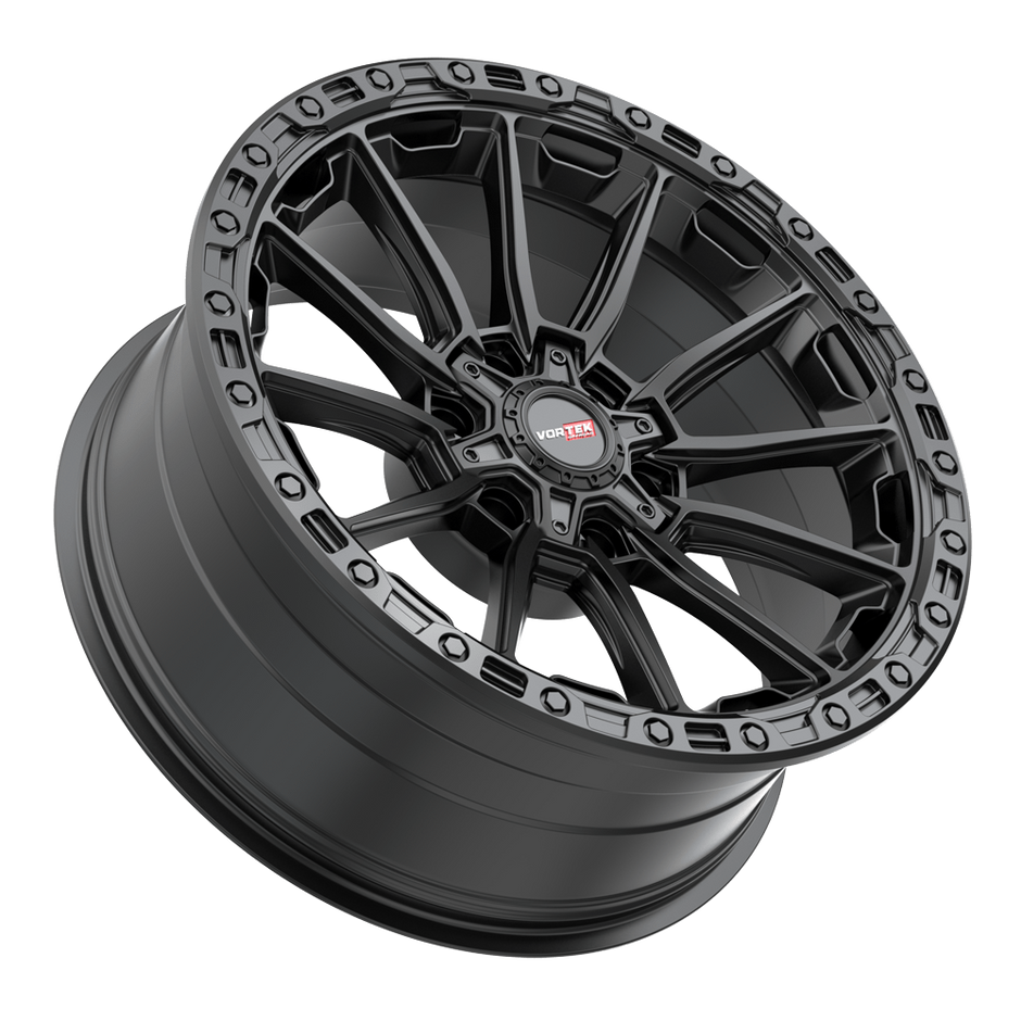 Vortek VRT-601 24x10 6x135/6x139.7 ET -12 (Matte Black) - 601241057-12MB