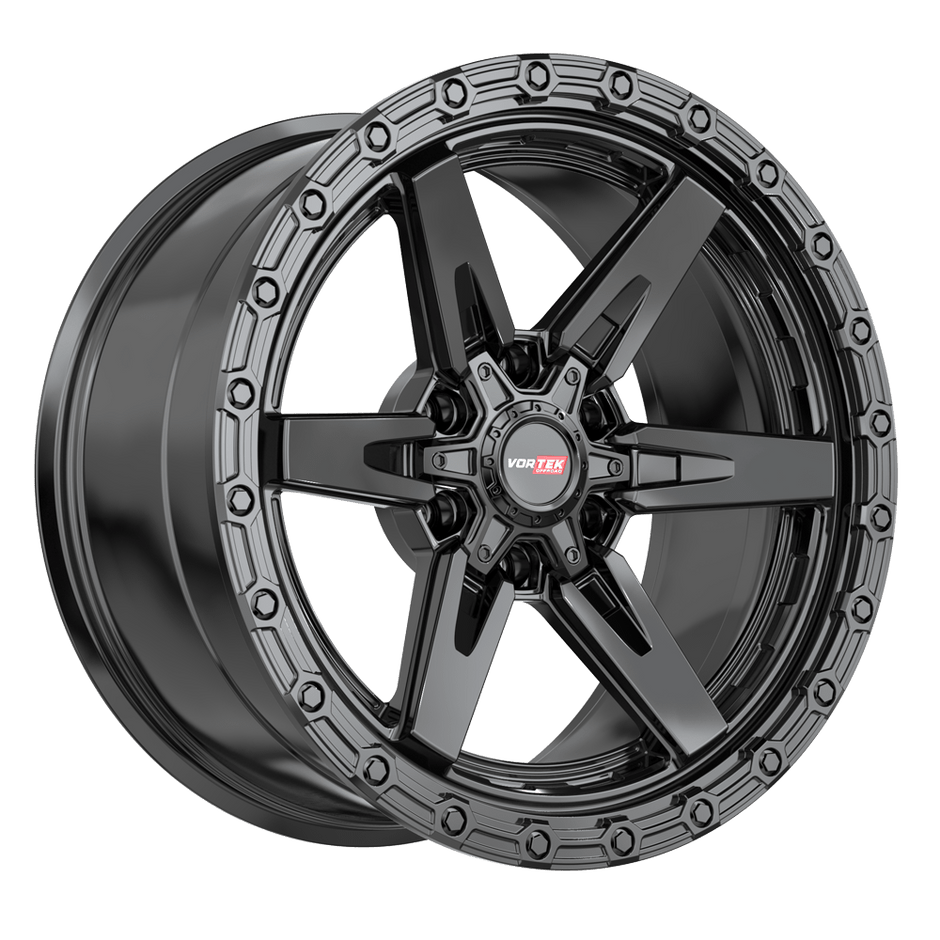 Vortek VRT-602 18x9 6x135/6x139.7 ET 0 (Satin Black) - 602189570SB