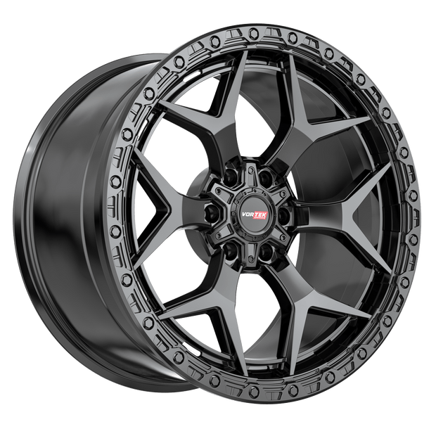 Vortek VRT-603 20x12 8x165.1 ET -44 (Satin Black) - 603201258-44SB