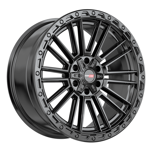 Vortek VRT-604 20x9.5 5x127/5x139.7 ET 12 (Satin Black) - 60420954312SB