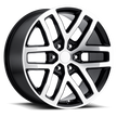 Voxx Replica Raptor 20x9 6x135 ET 25 CB 87.1 Gloss Black Machined - RAP 290-6135-25 GBM