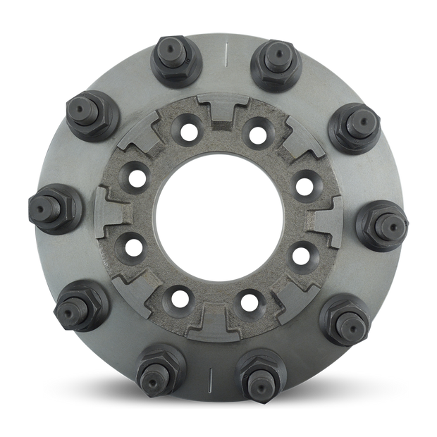 Steel Wheel Adapters 8-Lug To 10-Lug 8-170 To 10-285.75 124.9mm Front - WA02-8170F