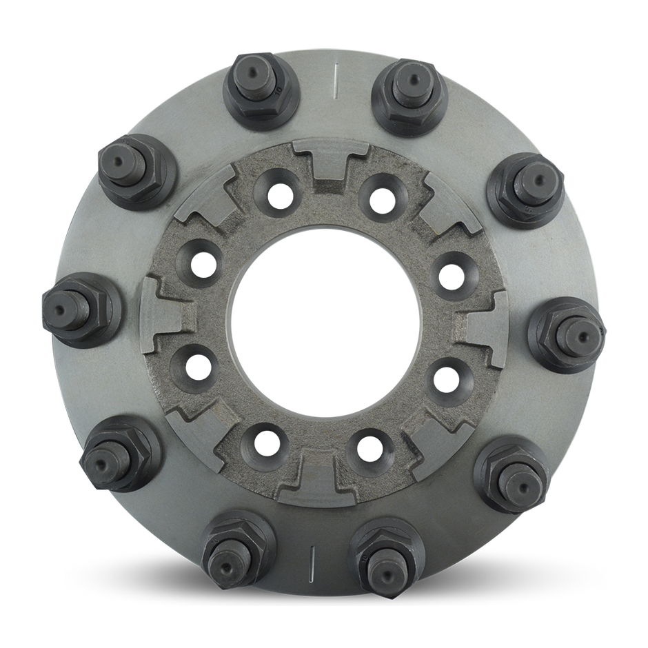 Steel Wheel Adapters 8-Lug To 10-Lug 8-165.1 To 10-285.75 121.3mm Front - WA02-8650F121