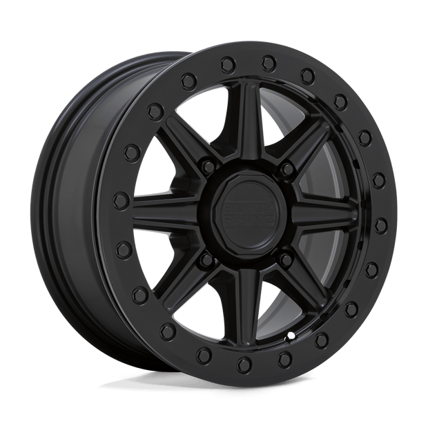 Black Rhino Hard Alloys - UTV Webb UTV Beadlock 15x7 4x110 M-BLK - 1570WBB364110M80