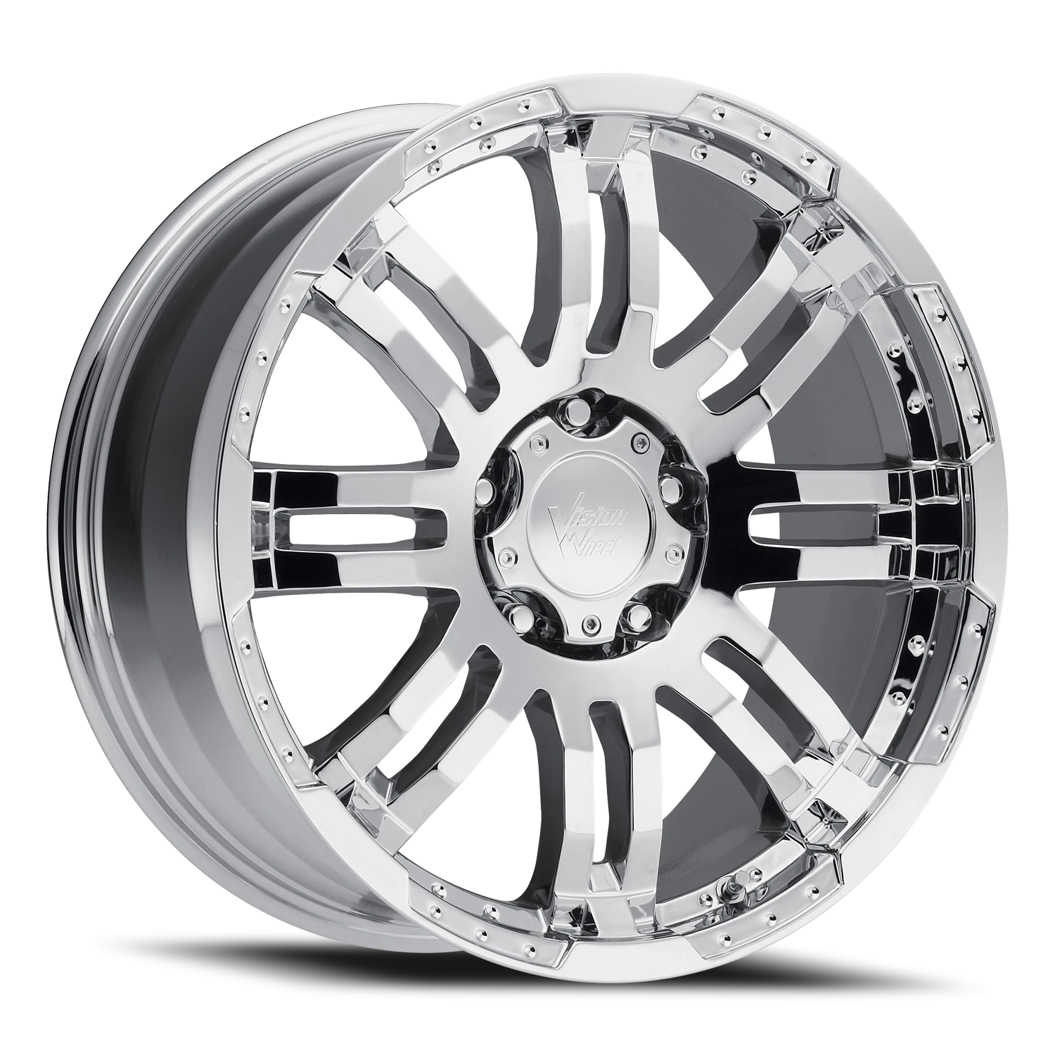 Vision Warrior 18x8.5 5x127 25mm Chrome : 375H8873C25
