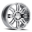 Vision Warrior 18x8.5 5x127 25mm Chrome : 375H8873C25
