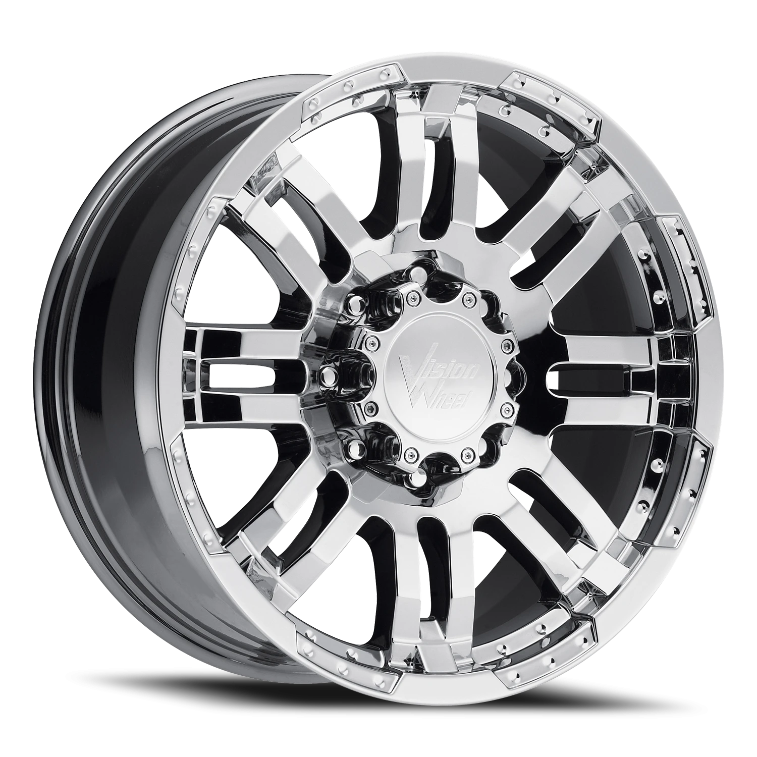 Vision Warrior 18x8.5 8x170 18mm Chrome : 375-8870C18