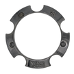 XDS SMALL 5 LUG ALUM BASE PC POL LOGO 2 - XD1205BASE2-POL