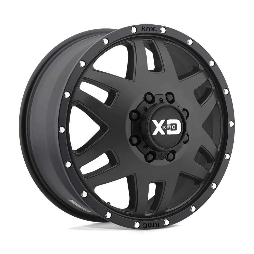 XD XD130 Machete Dually 17x6.5 8x200 S-BLK - XD130765827140N
