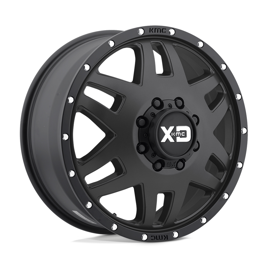 XD XD130 Machete Dually 17x6.5 8x200 S-BLK - XD130765827155N
