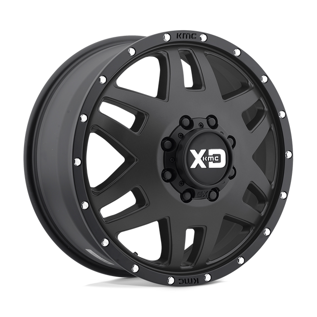 XD XD130 Machete Dually 17x6.5 8x200 S-BLK - XD130765827155N