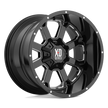 XD XD825 Buck 25 20x10 5x139.7/5x150 G-BLK MILL - XD82521086324N