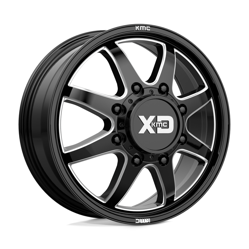 XD XD845 Pike Dually 22x8.25 8x165.1 G-BLK MILL - XD845282813105