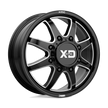 XD XD845 Pike Dually 22x8.25 8x165.1 G-BLK MILL - XD845282813105