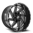 XF Off-Road XF-205 20x12 5x127/5x139.7 ET -44 (Gloss Black & Milled) - XF-205201251271397-44GBML