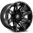 XF Off-Road XF-218 20x12 8x165.1/8x170 ET -44 (Gloss Black & Milled) - XF-218201281701651-44GBML
