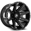 XF Off-Road XF-220 17x9 5x127/5x139.7 ET 12 (Gloss Black & Milled) - XF-22017951271397+12GBML