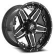 XF Off-Road XF-223 20x12 6x135/6x139.7 ET -44 (Gloss Black & Machined) - XF-223201261351397-44GBM