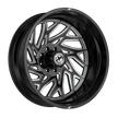 XF Off-Road XF-229 Dually Outer Lifted 24x8.25 8x200 -232 Cb 142 Gloss Black & Milled