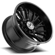 XF Off-Road XF-230 22x12 8x165.1/8x180 ET -44 (Satin Black) - XF-230221281651180-44SB