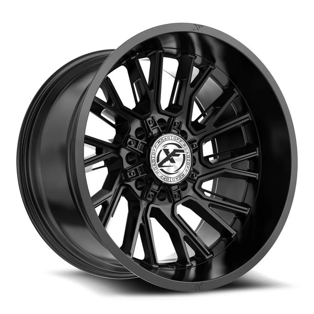XF Off-Road XF-230 22x12 8x165.1/8x170 ET -44 (Satin Black) - XF-230221281651170-44SB
