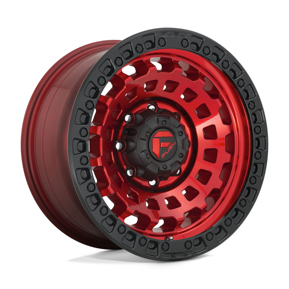 Fuel 1PC D632 Zephyr 17x9 5x127 GL-RED-BBR - D63217907545
