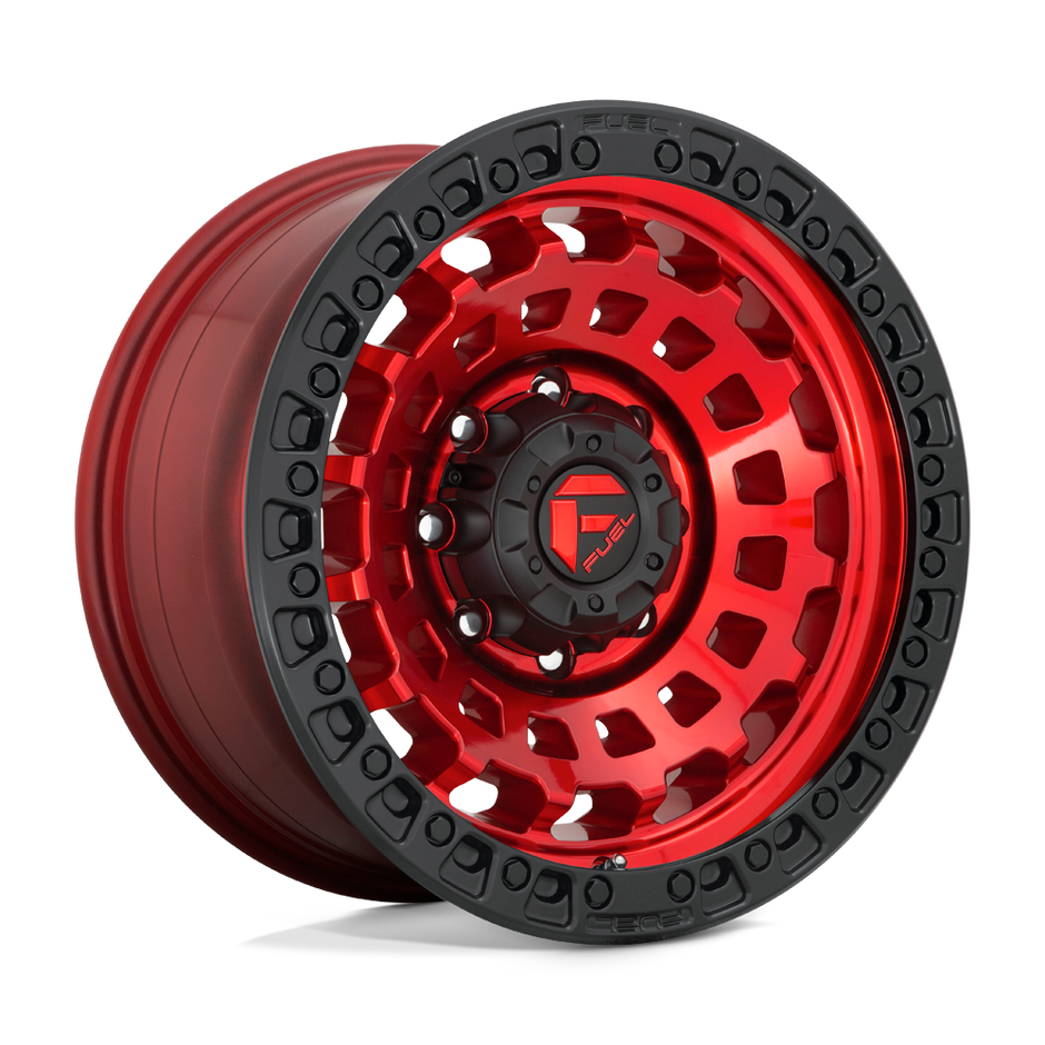 Fuel 1PC D632 Zephyr 17x9 5x127 GL-RED-BBR - D63217907545