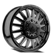 ARENA 24x8.25 DUALLY RIVAL FRONT 10x225  105 8.9 170.13 GLOSSY BLACK  - A1102482A9P10502