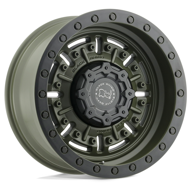 Black Rhino Hard Alloys Abrams 20x9.5 5x127 OD-GRN - 2095ABR-85127N71