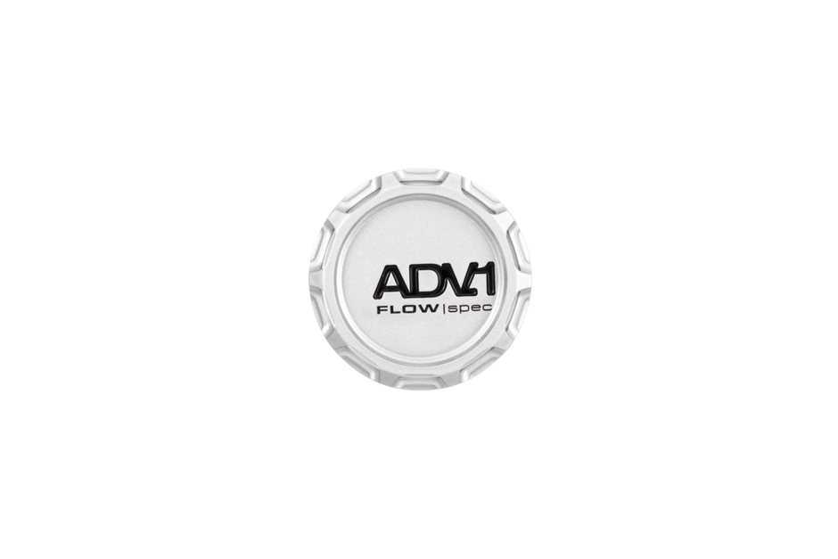 ADV.1 FlowSpec 2.35" Alum Cap w/ O-Ring Flat Plat BLK/Plat BLK/BLK Logo - 10V1988PBPBB