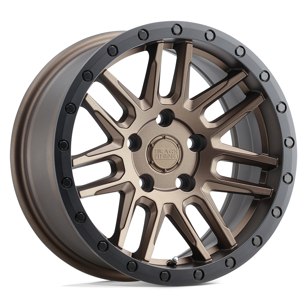 Black Rhino Hard Alloys Arches 17x8 5x108 M-BRNZ-BLK-LP - 1780ACH305108Z76