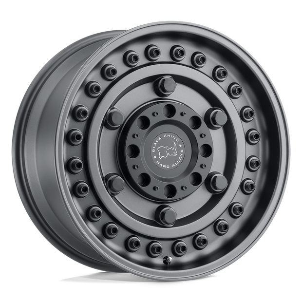 Black Rhino Hard Alloys Armory 20x9.5 8x180 GNBLK - 2095ARY068180G25