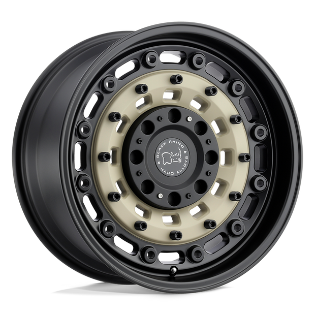 Black Rhino Hard Alloys Arsenal 20x12 8x165.1 D-SAND-BLK - 2012ARS-48165D22