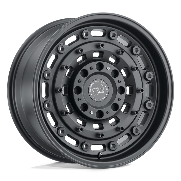 Black Rhino Hard Alloys Arsenal 18x9.5 8x170 TXT-M-BLK - 1895ARS-88170M25