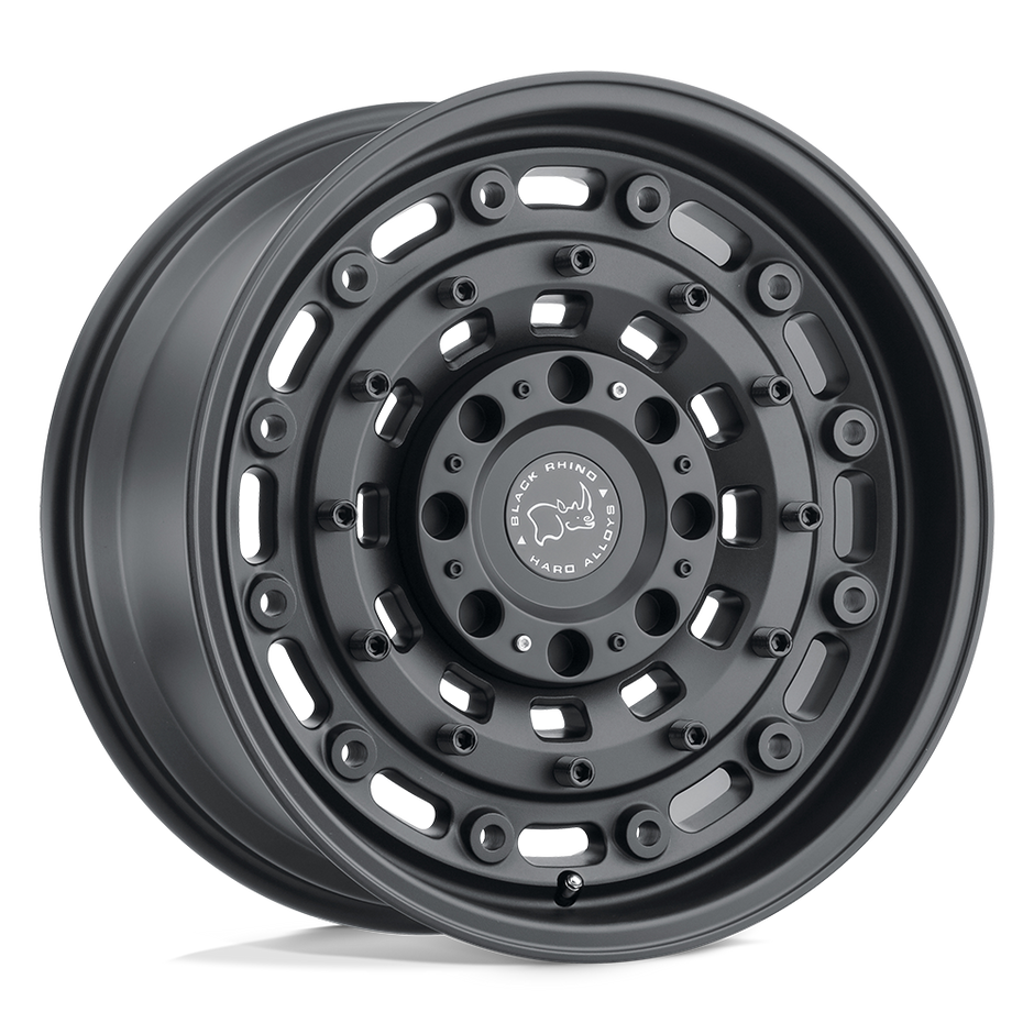 Black Rhino Hard Alloys Arsenal 18x9.5 8x165.1 TXT-M-BLK - 1895ARS-88165M22