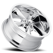 B/G Rod Works Old School 15x7 5x120.65 ET 0 R/S 4.00 CB 78.1 Chrome - OS 570-5475-00 C