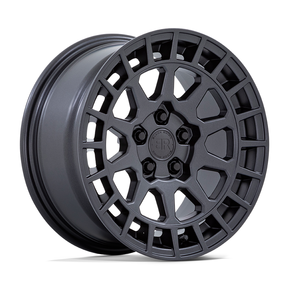 Black Rhino Hard Alloys Boxer 17x8 5x108 GNBLK - 1780BXR405108M72
