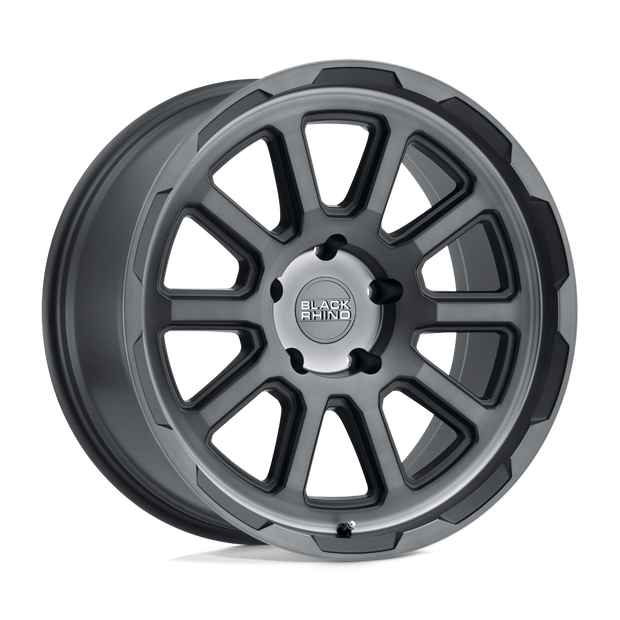 Black Rhino Hard Alloys Chase 20x9.5 5x127 BRSH-GNMTL - 2095CHS-85127G71
