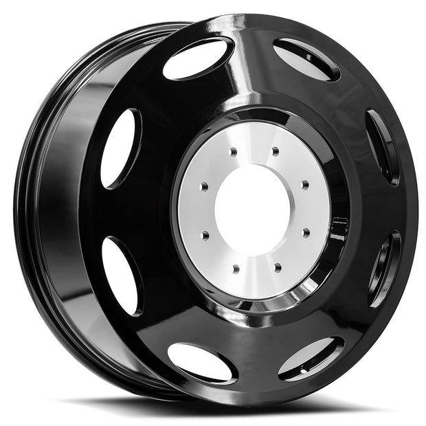 XF Off-Road Dually Inner 22x8.25 8x200 ET 115 (Gloss Black) - DI228261115GB
